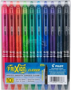 FriXion Clicker Erasable Gel Pens